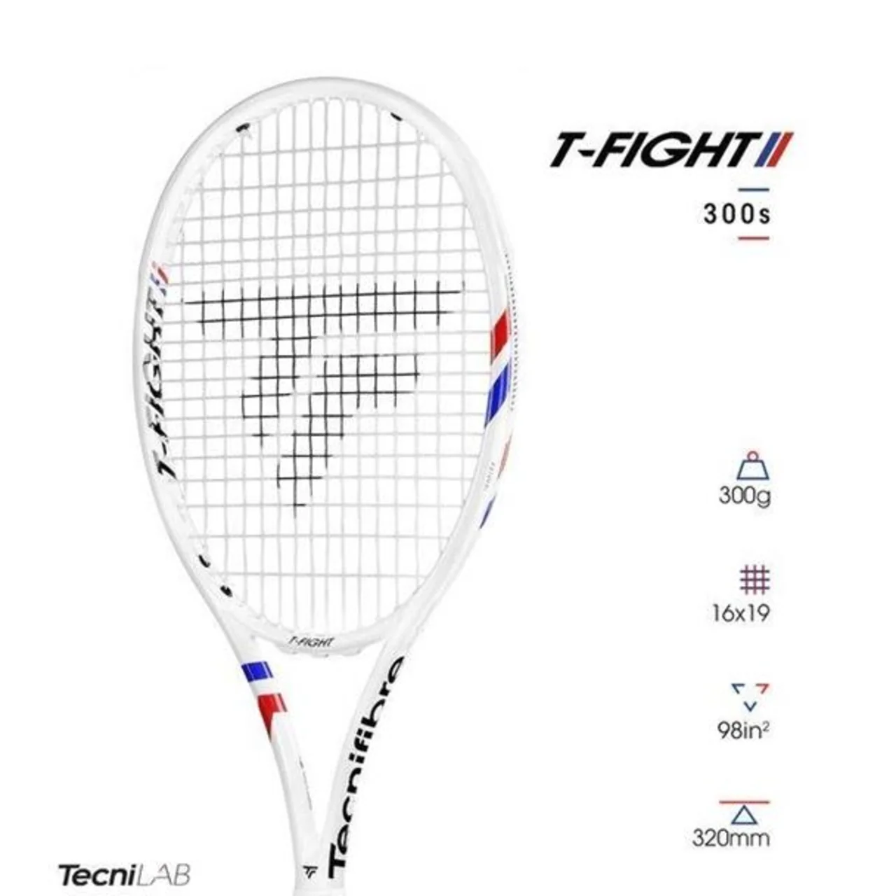 Tecnifibre T-Fight 300S 2025, Package Deal! Bag & Strings Included!