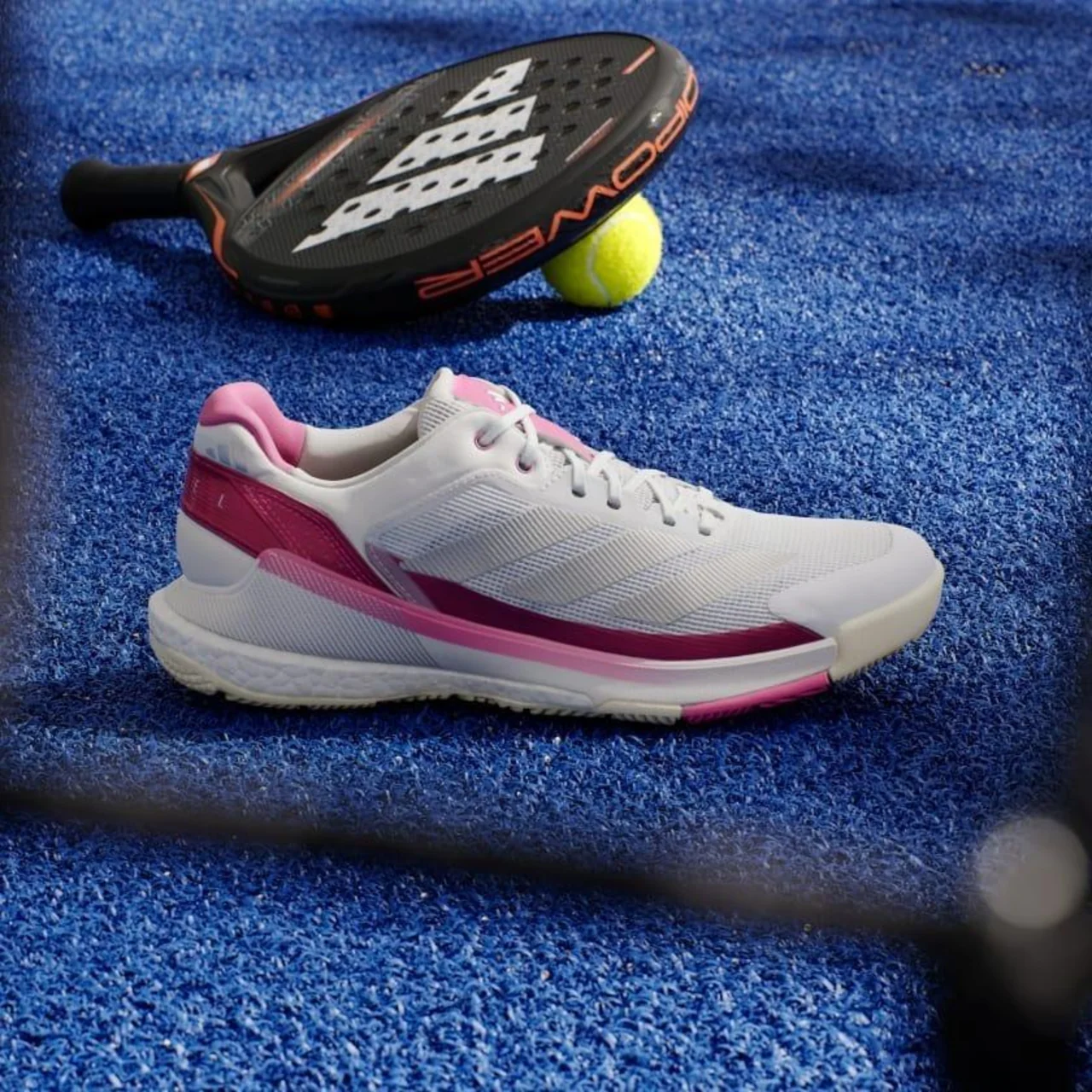 Adidas CrazyQuick Boost Padel Women White