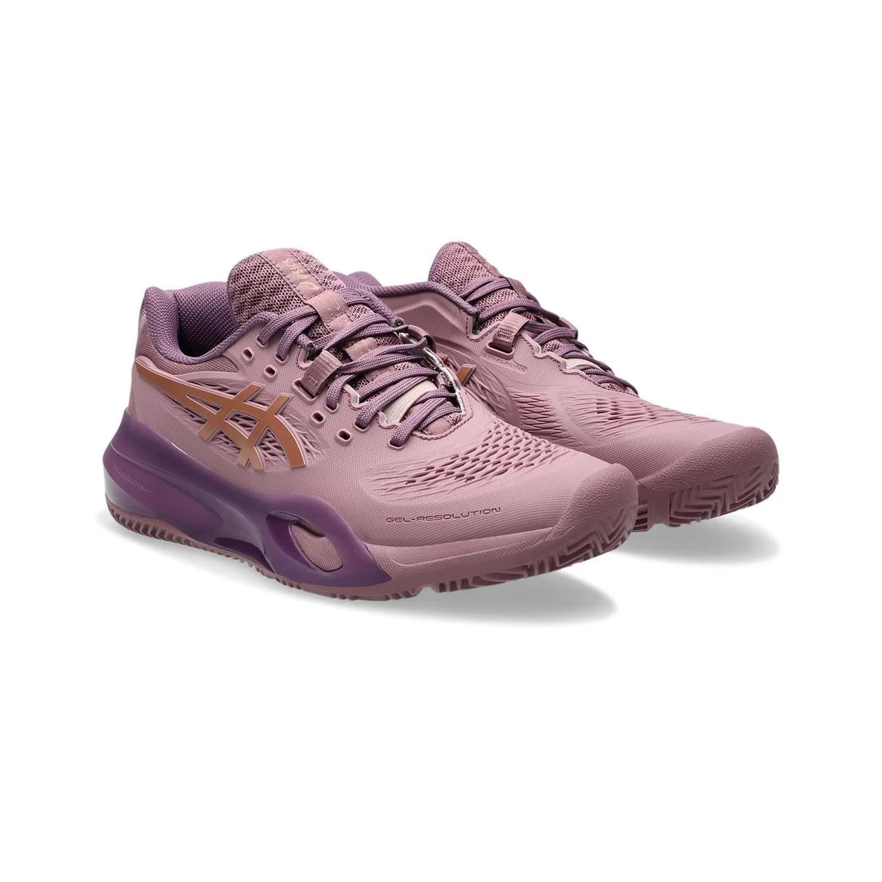 Asics Gel-Resolution X Padel Purple Oxide/Rose Gold