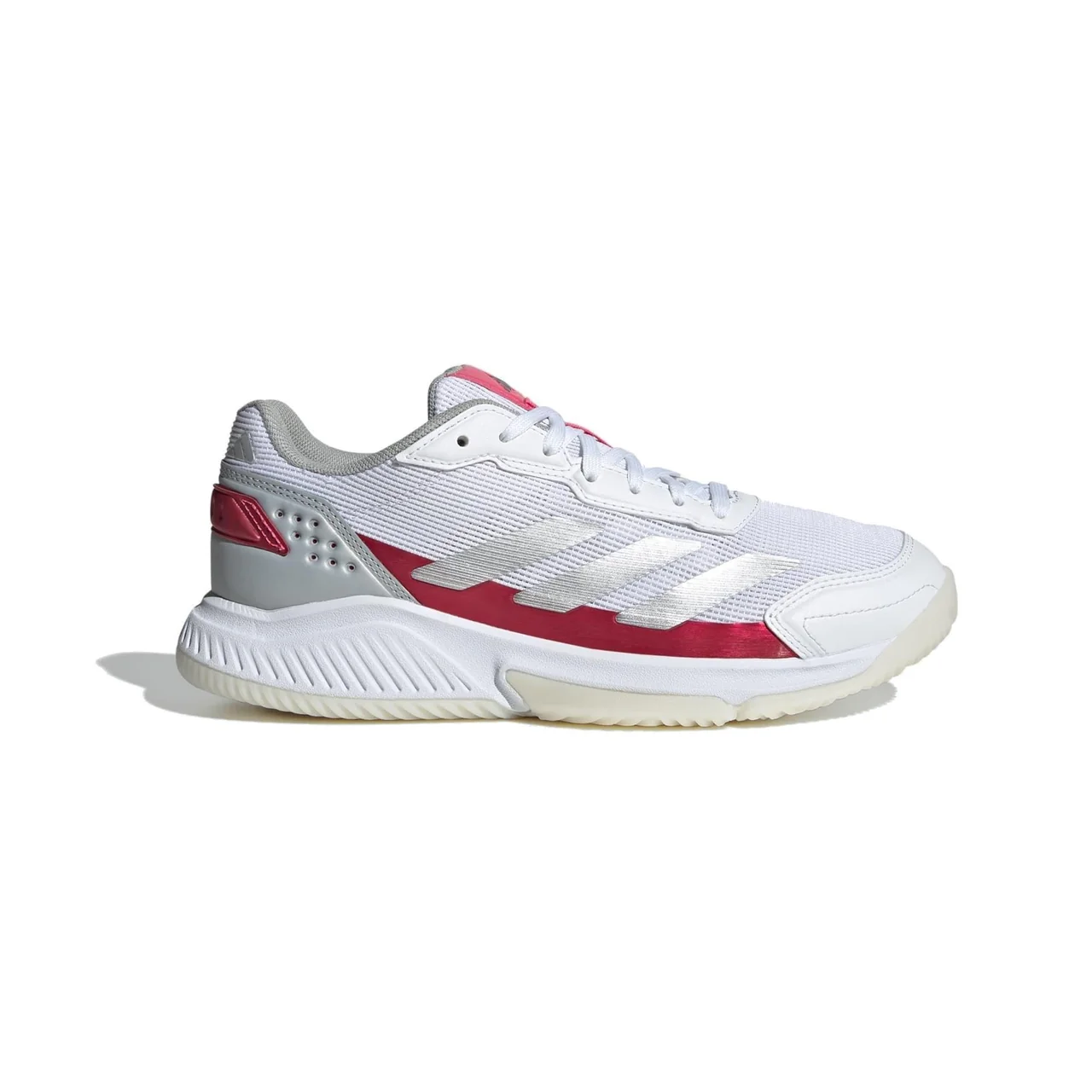 Adidas CourtQuick Padel W White/Silver/Lucid Pink