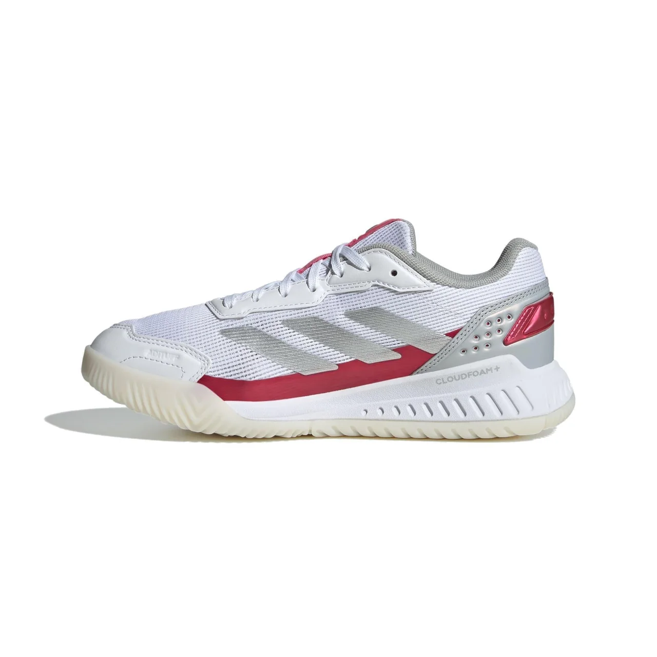 Adidas CourtQuick Padel W White/Silver/Lucid Pink