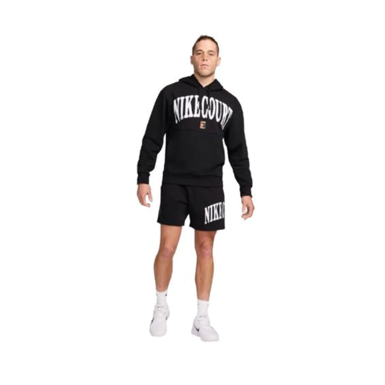 Nike Court Heritage Hoodie Black