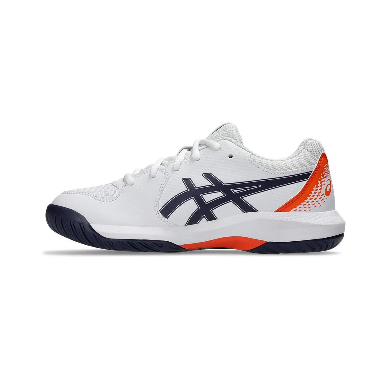 Asics Gel-Dedicate 8 Junior White/Indigo Fog