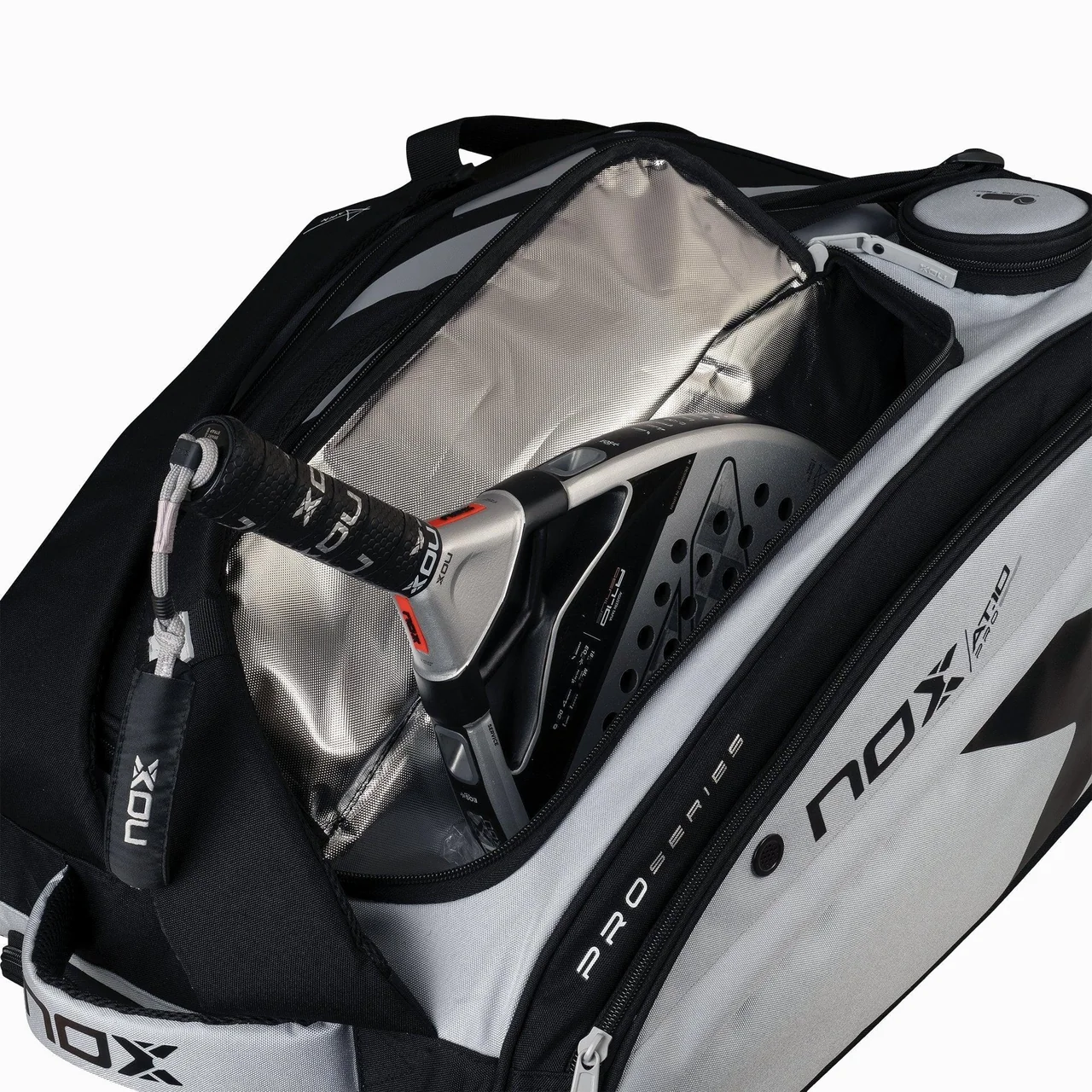 Nox Padel Bag AT10 Competition XL Compact Bag Grey/Black