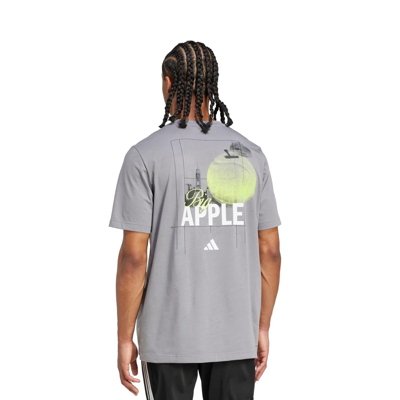 Adidas Graphic Tee White/Grey