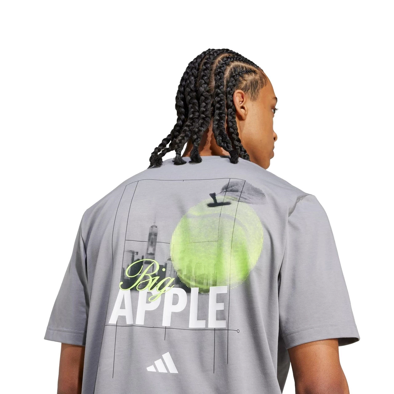 Adidas Graphic Tee White/Grey