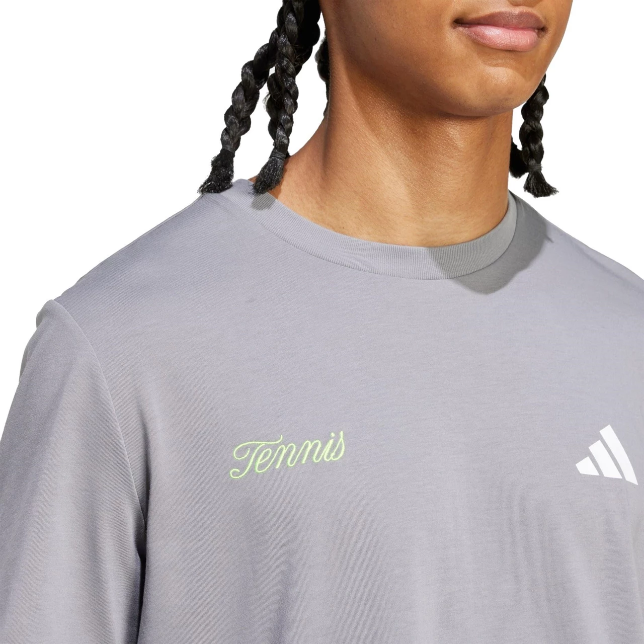 Adidas Graphic Tee White/Grey