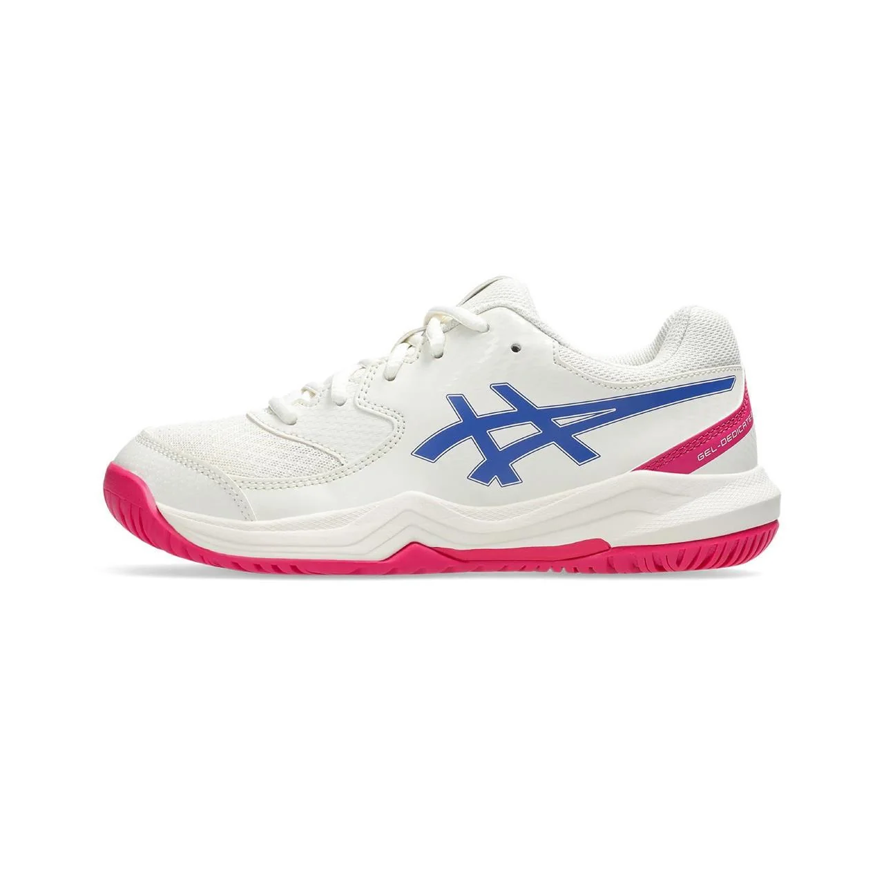 Asics Gel-Dedicate 8 Junior Cream/Dark Cobalt
