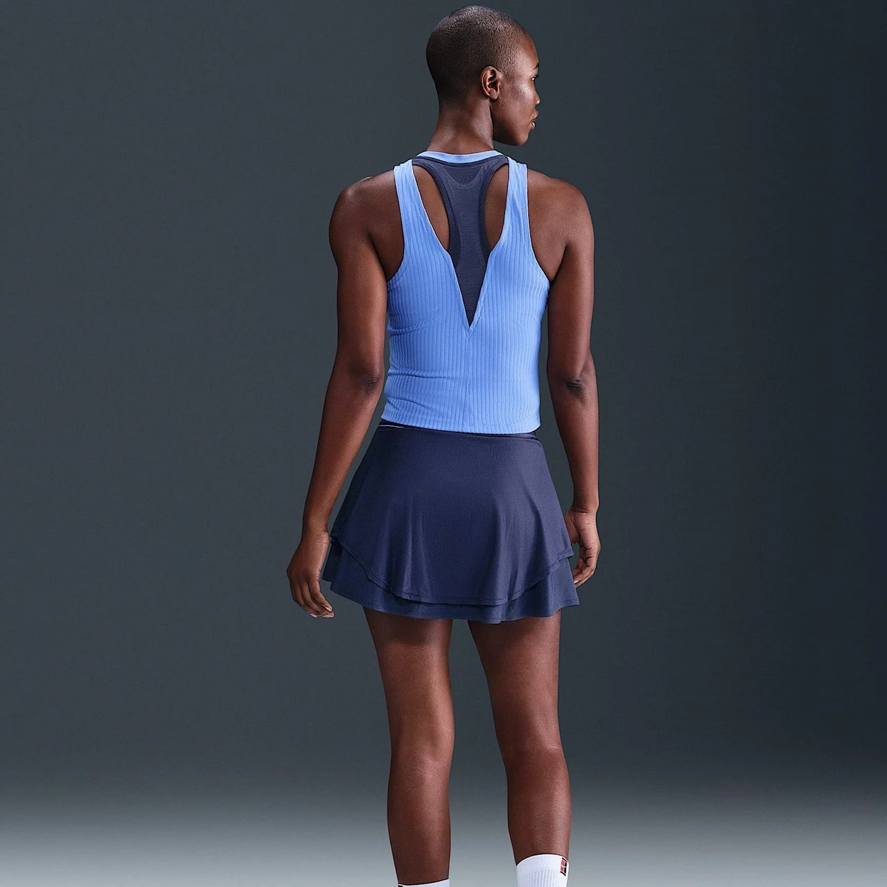 Nike Court DriFit Women Slam Tank US Open Royal Pulse/Thunder Blue
