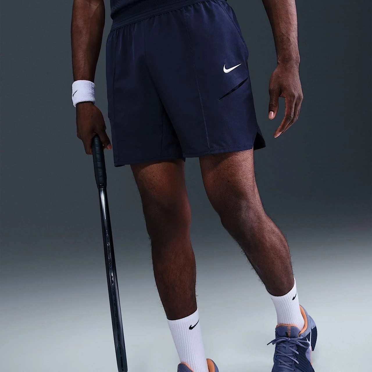 Nike DriFit Slam Shorts Navy Blue