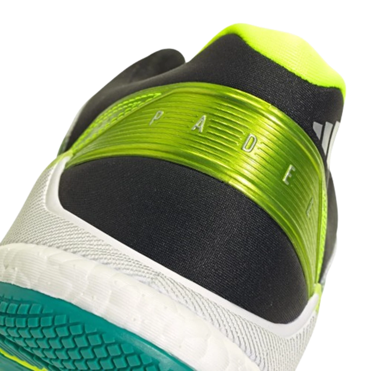 Adidas CrazyQuick Boost Padel White/Lime Burst