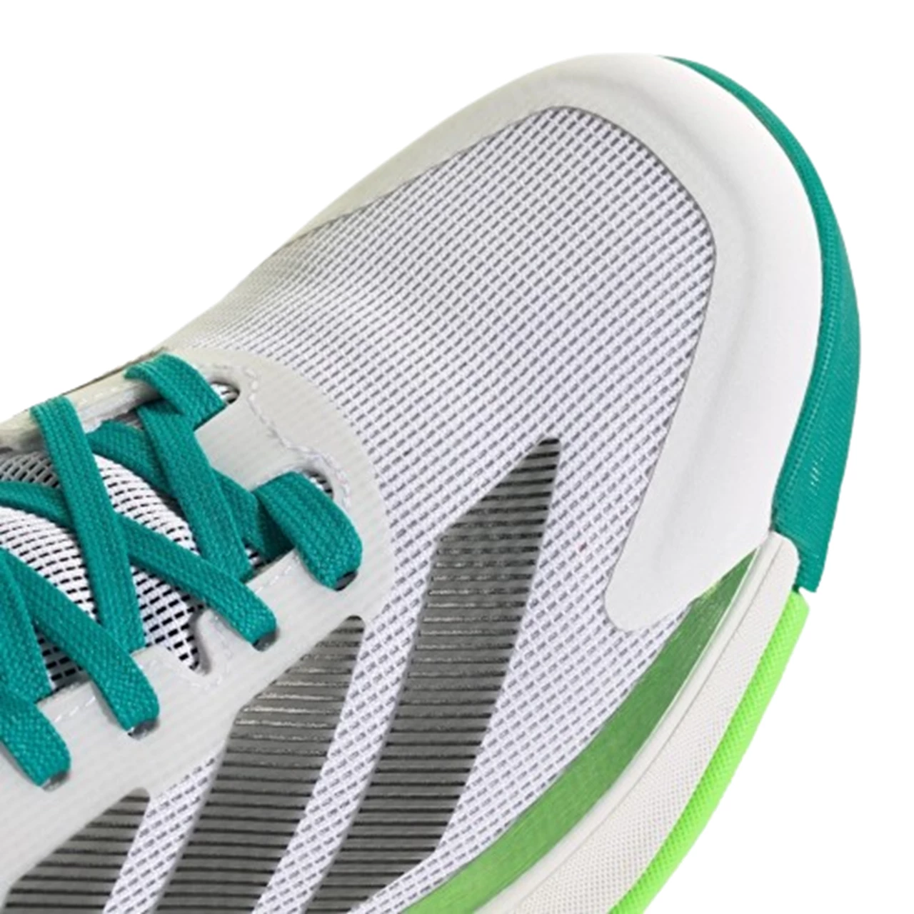 Adidas CrazyQuick Boost Padel White/Lime Burst