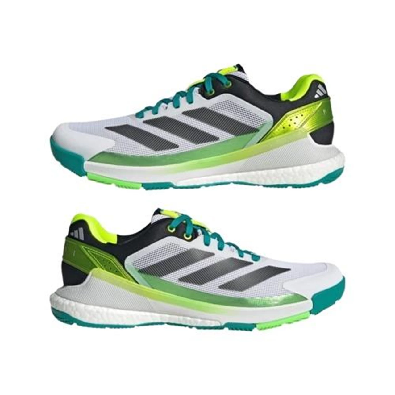 Adidas CrazyQuick Boost Padel White/Lime Burst
