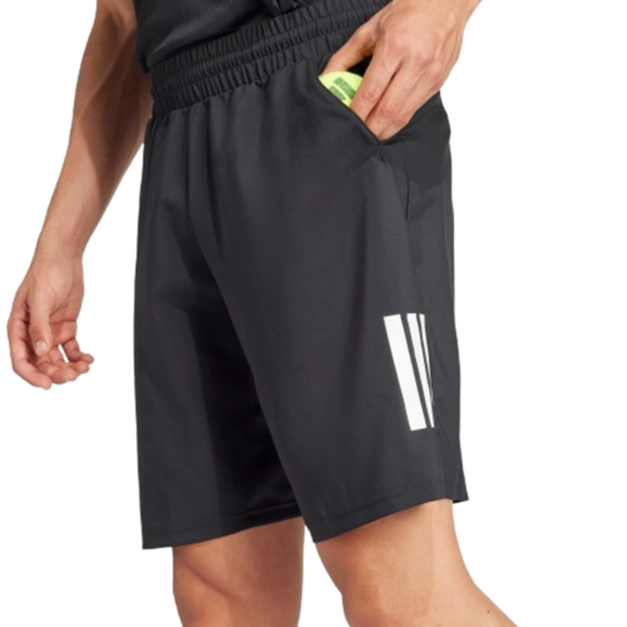 Adidas Club 3-Stripe Shorts Black