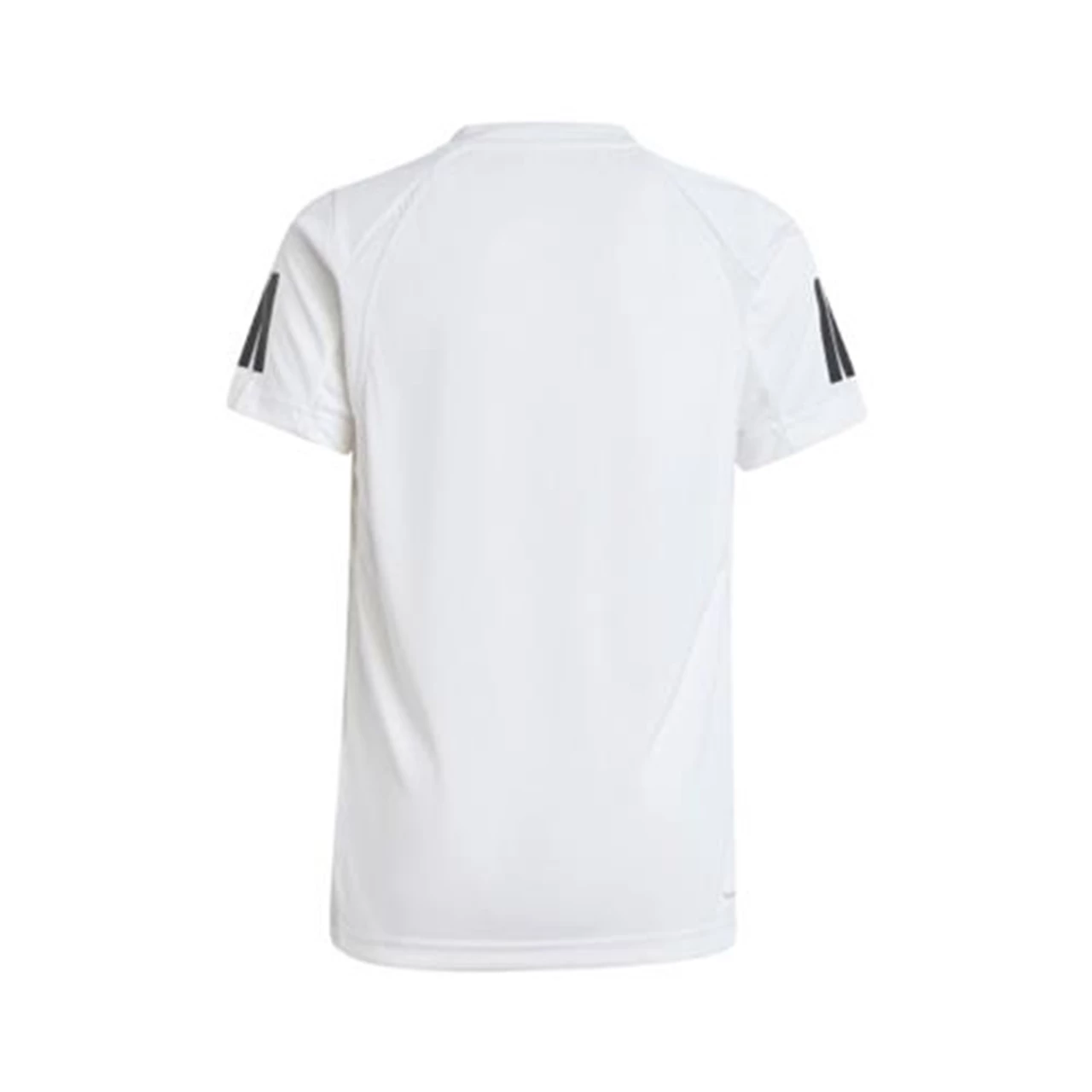 Adidas Boys Club 3-Stripe Tee White