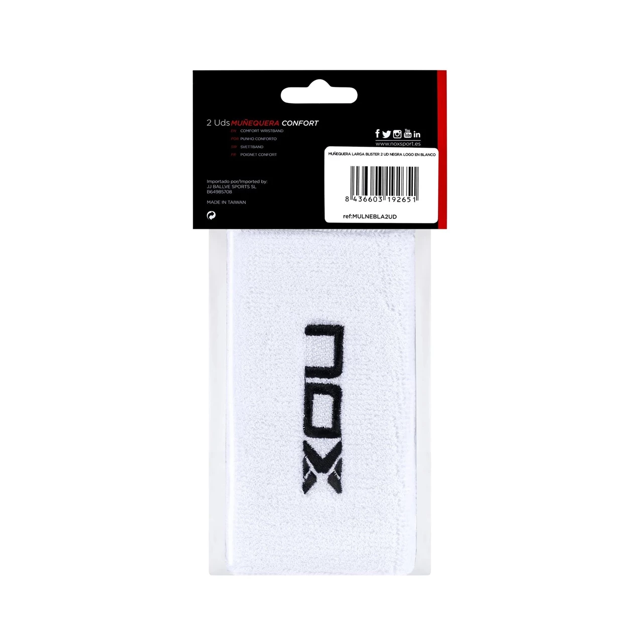 Nox Wristband Long White