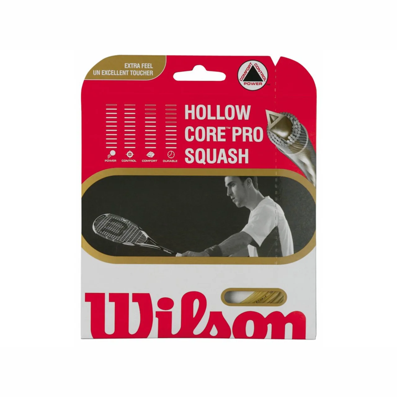 Wilson Hollow Core Pro Squash Set