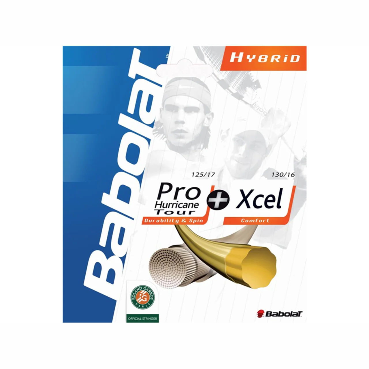 Babolat Pro Hurricane Tour + Xcel Hybrid Set