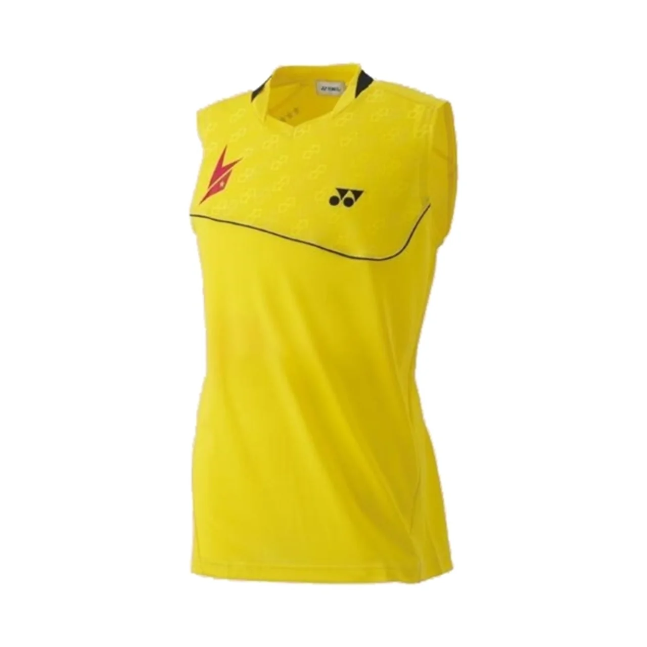 Yonex Lin Dan Exclusive Non Sleeve T-Shirt Yellow