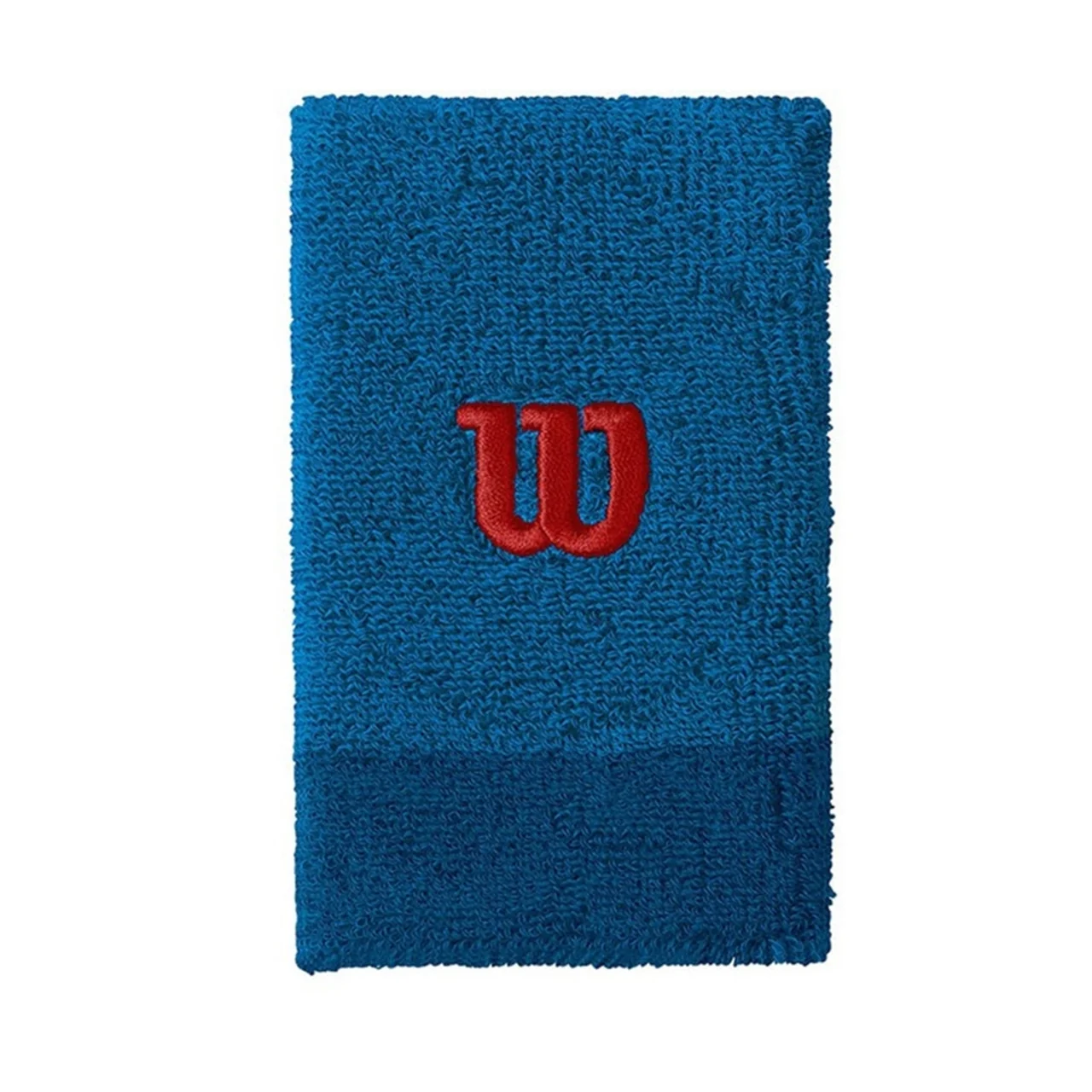 Wilson Extra Wide Wristband Blue