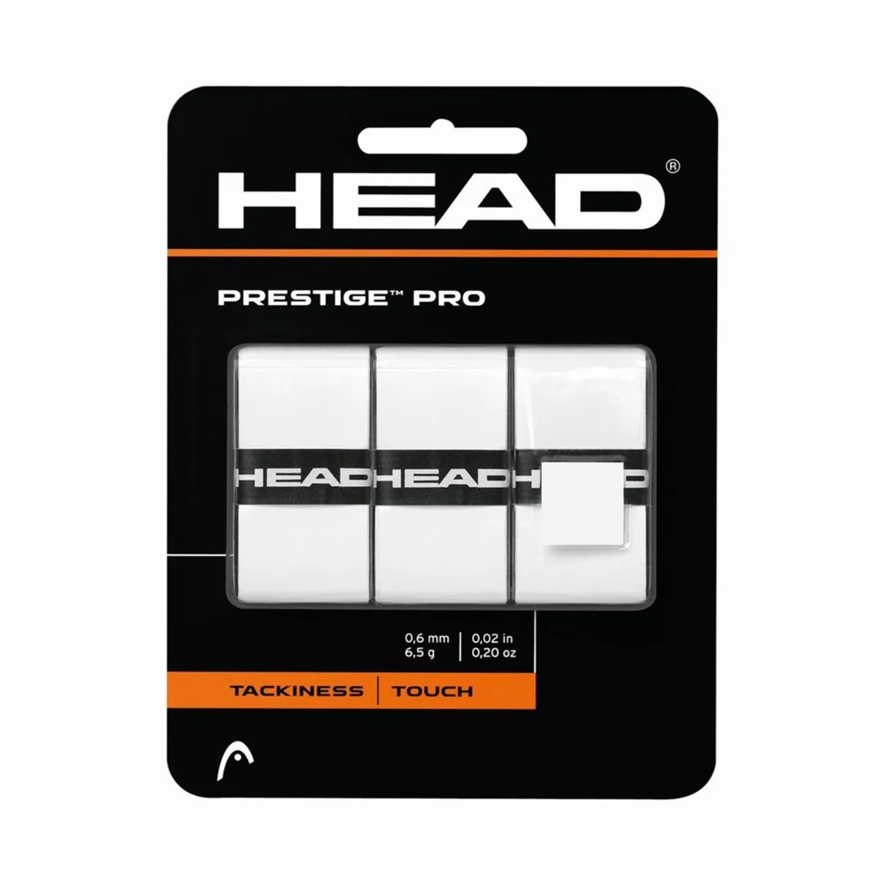 Head Prestige Pro Overgrip 3-pack White