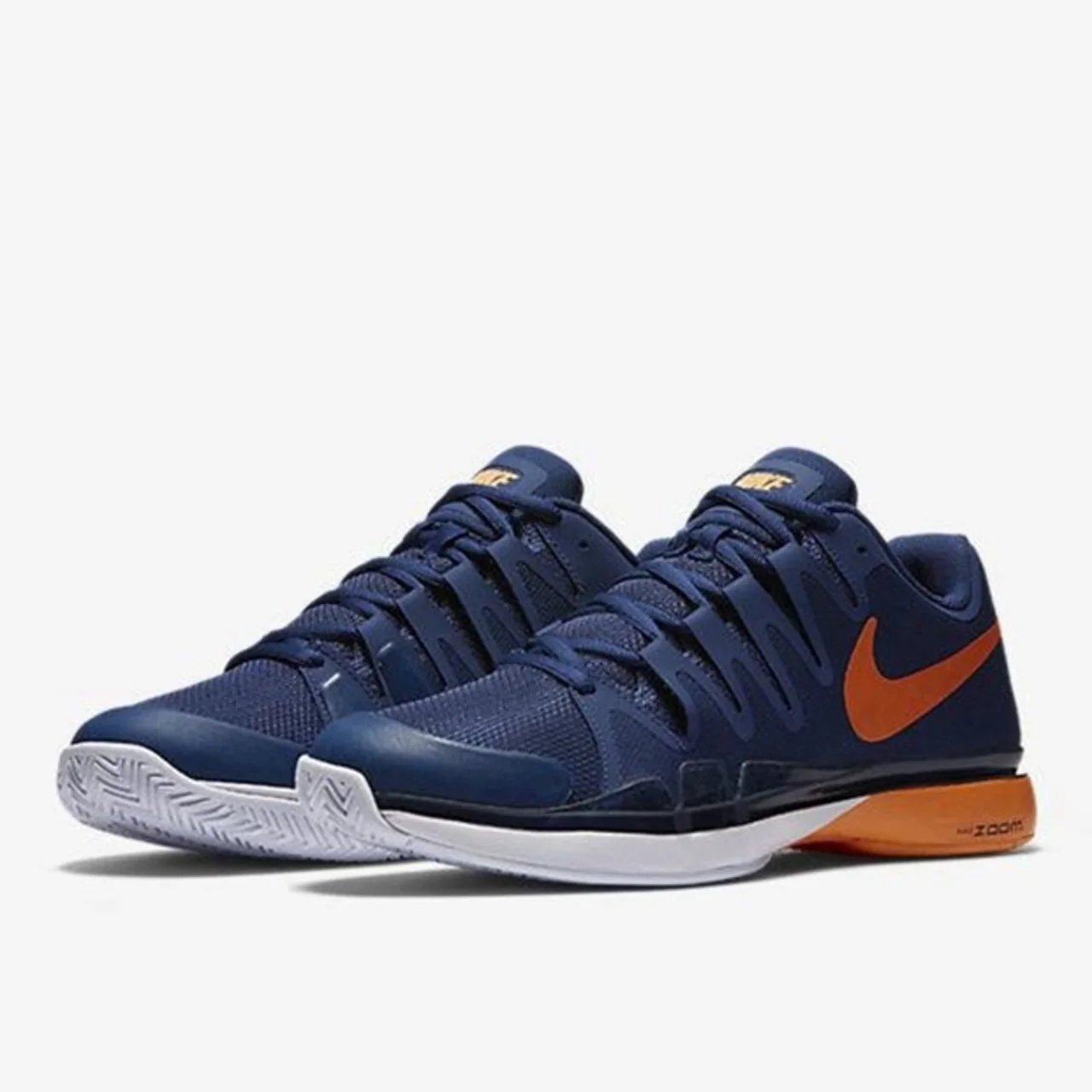 Nike Zoom Vapor Tour 9.5 Navy/Orange Junior