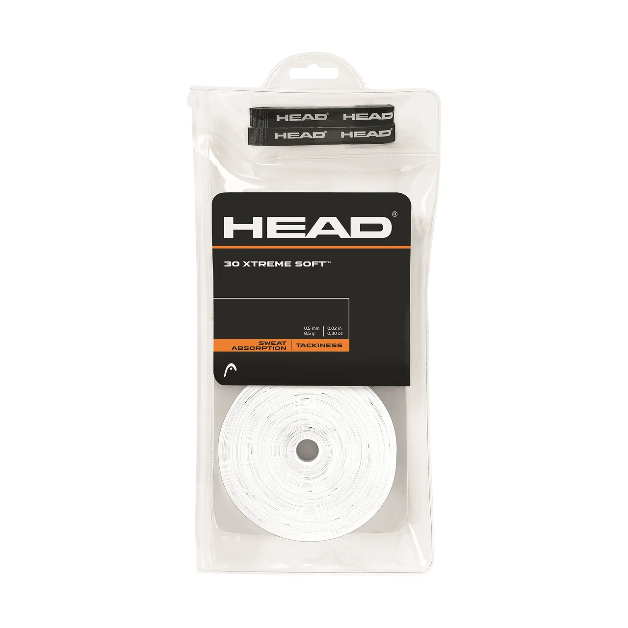 Head Xtreme Soft 30-pakning Hvit