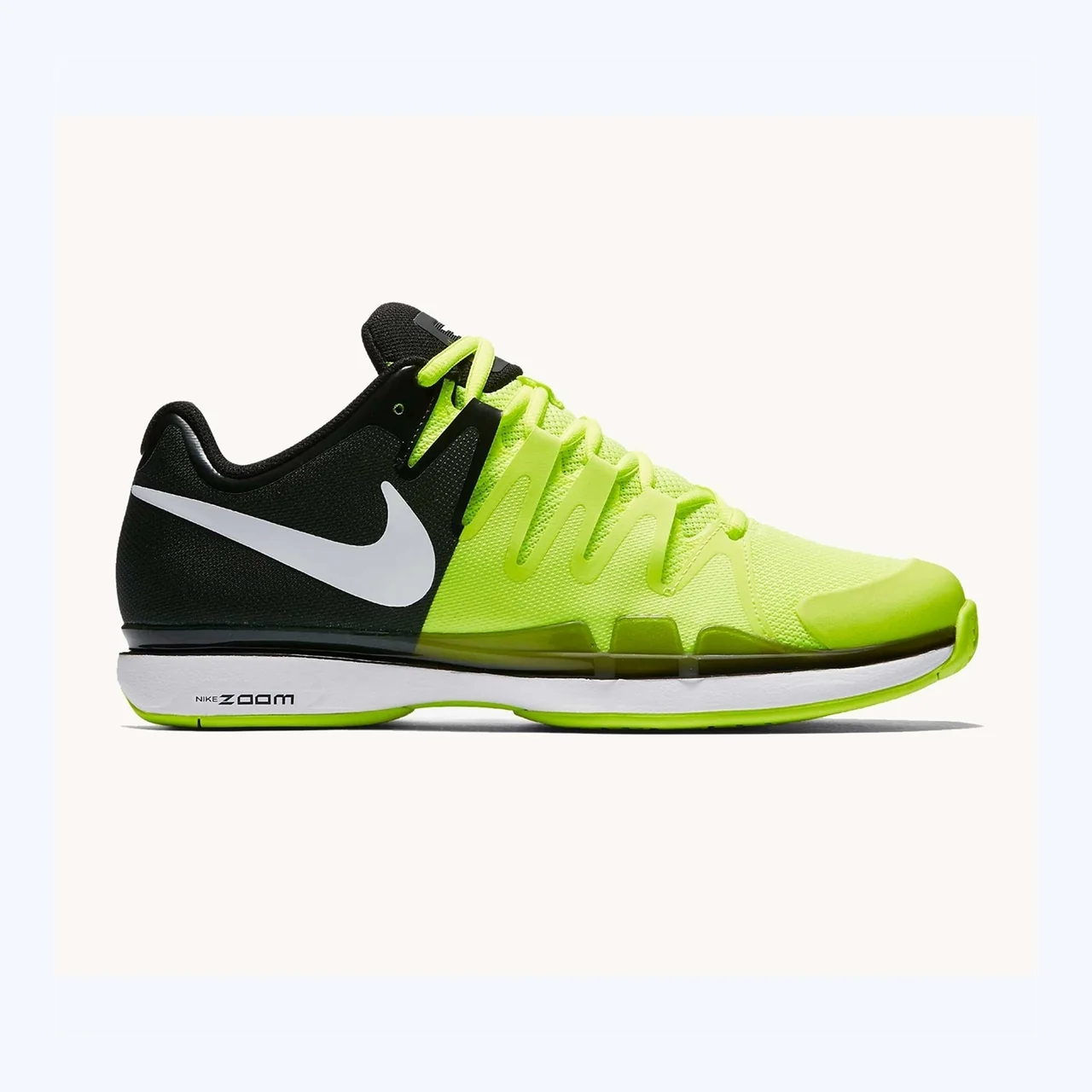 Nike Zoom Vapor Tour 9.5 Volt/Black Junior Size 35.5