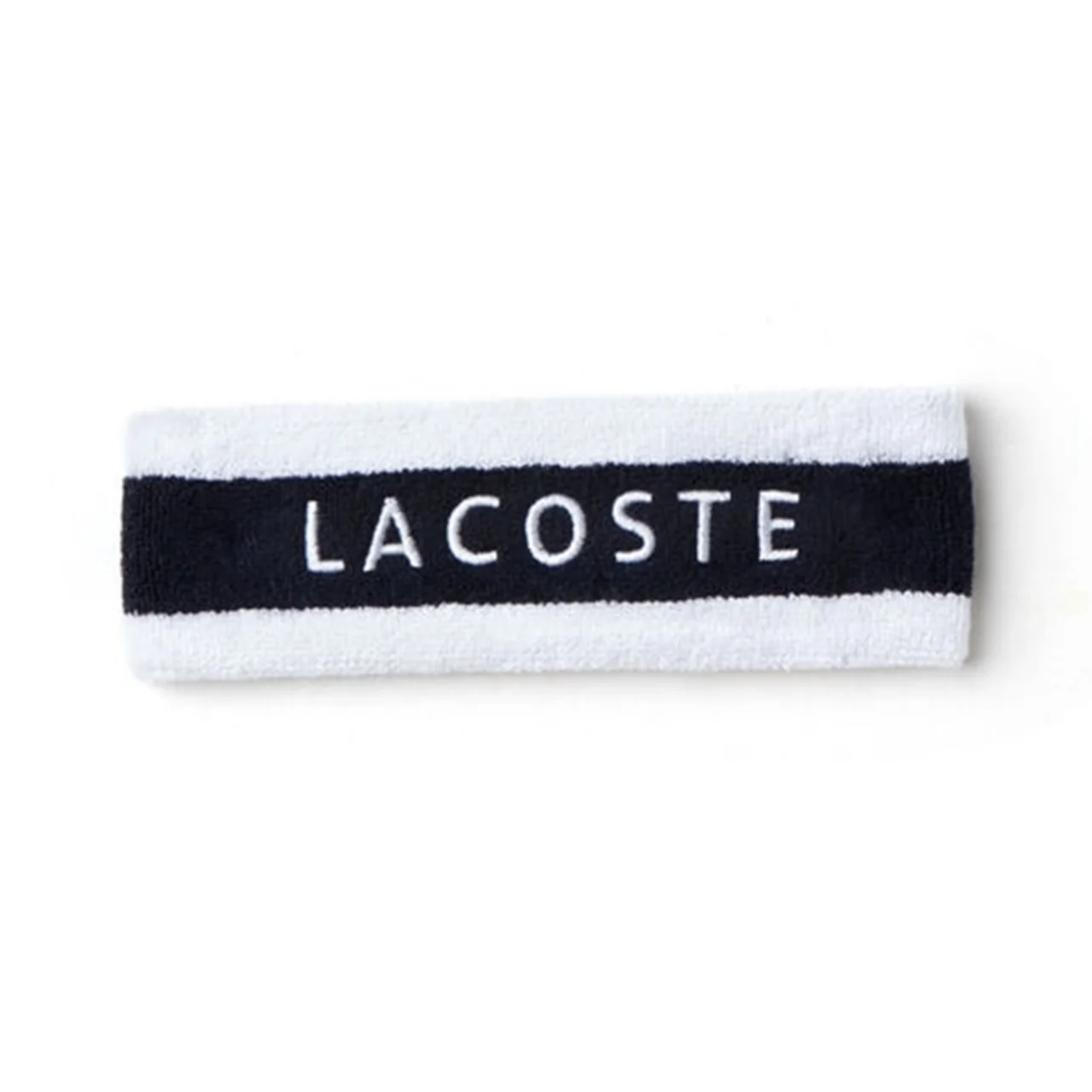 Lacoste Headband Blue/White