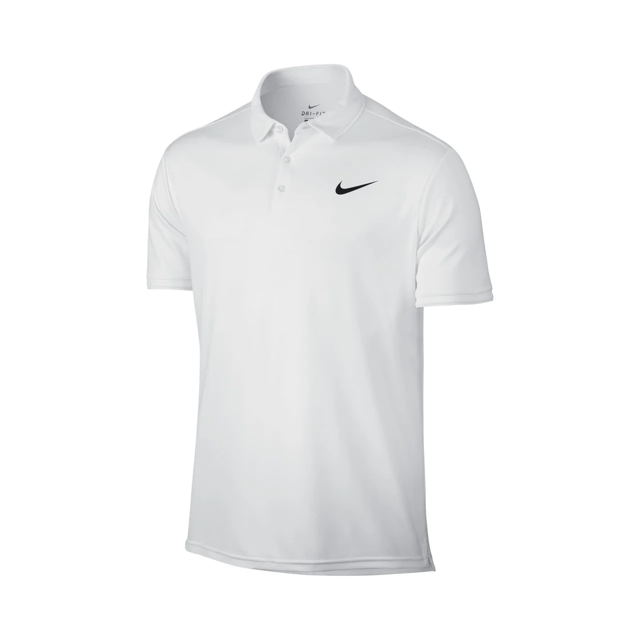 Nike Dry Team Polo All White Size S