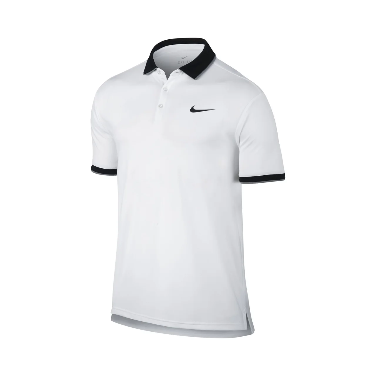 Nike Dry Team Polo White/Black Size S