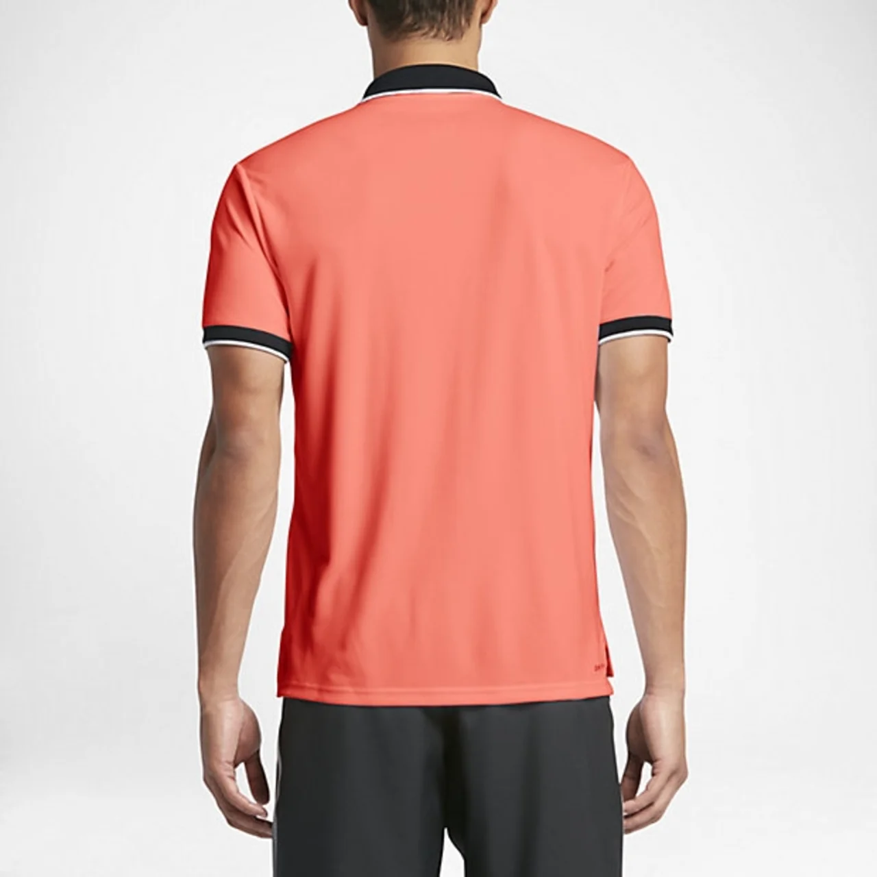 Nike Dry Team Polo Orange/Black Size S