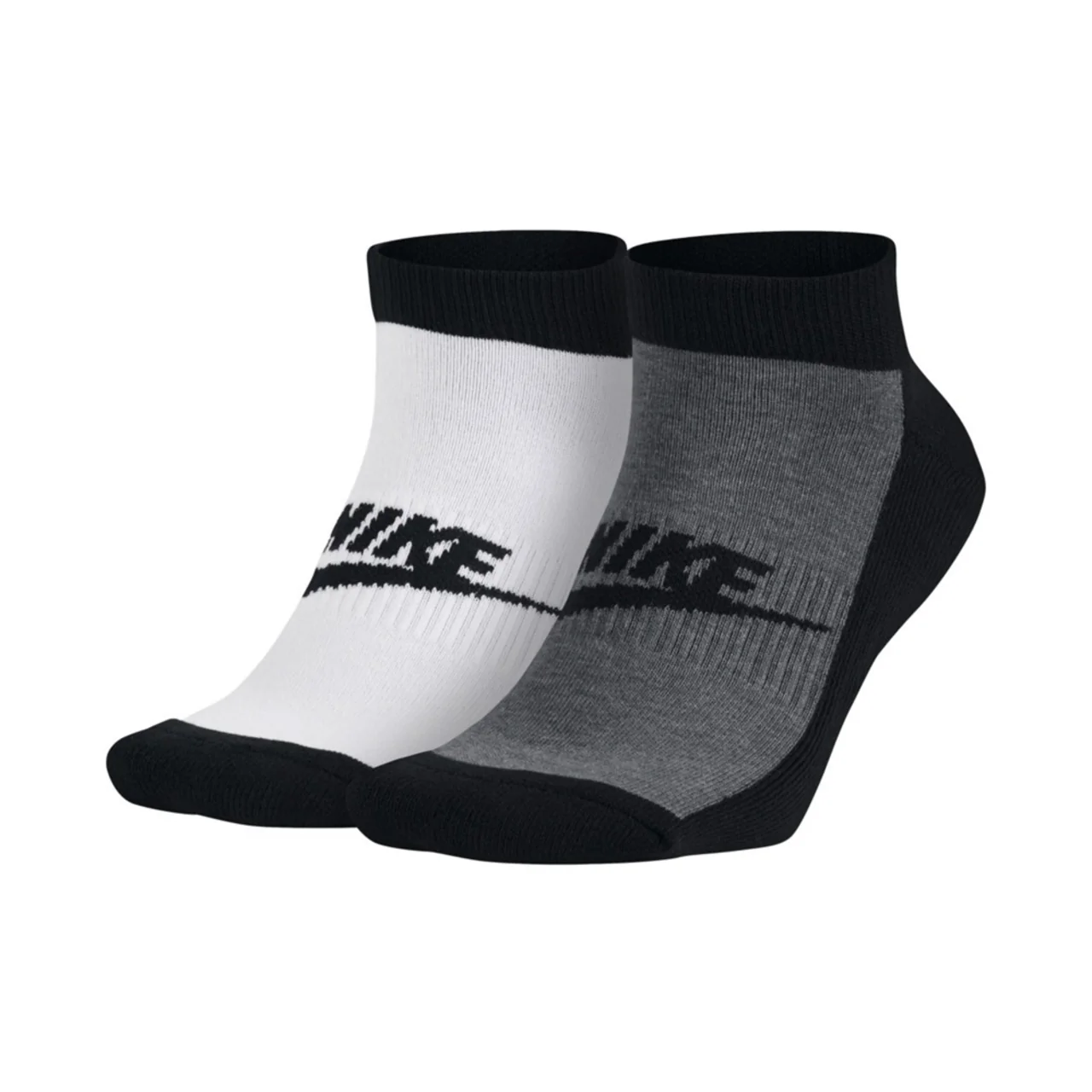Nike Graphic No-Show Ankle Socks 2-pack
