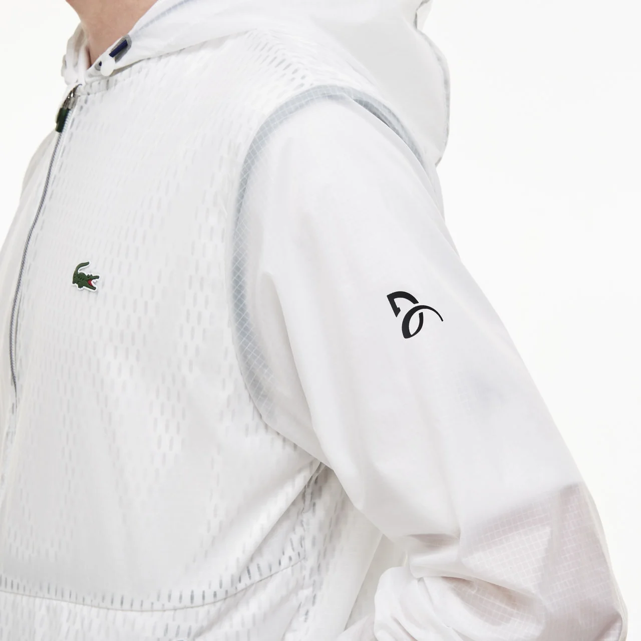Lacoste Novak Djokovic Jacket Exclusive Edition White