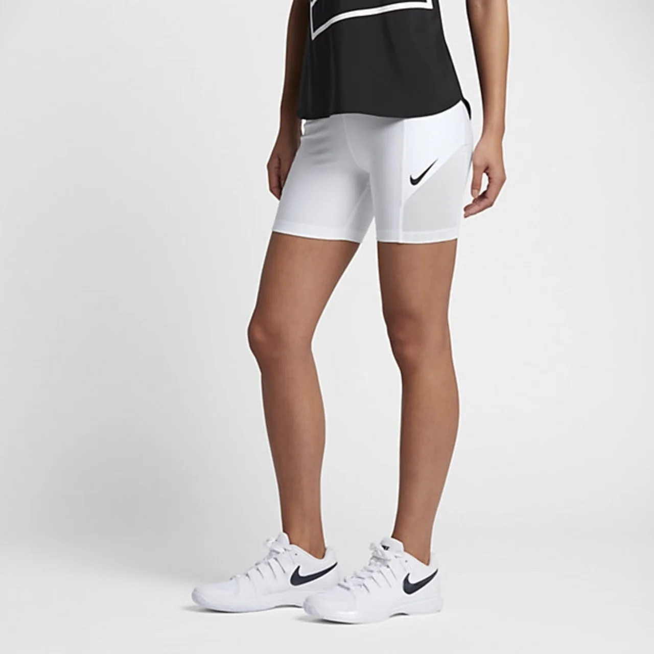 Nike Power Shorts White Size XS
