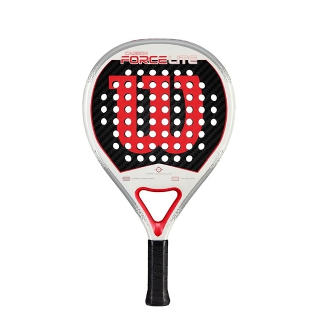 Wilson Carbon Force Lite Padel White/Red
