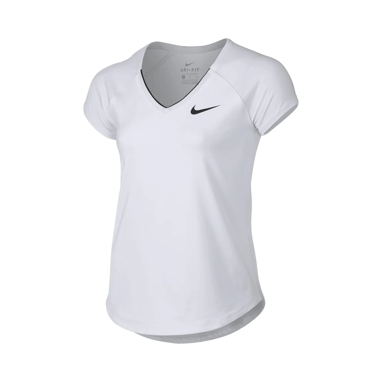 Nike Pure Court Top Girl All White Size 137-147cm