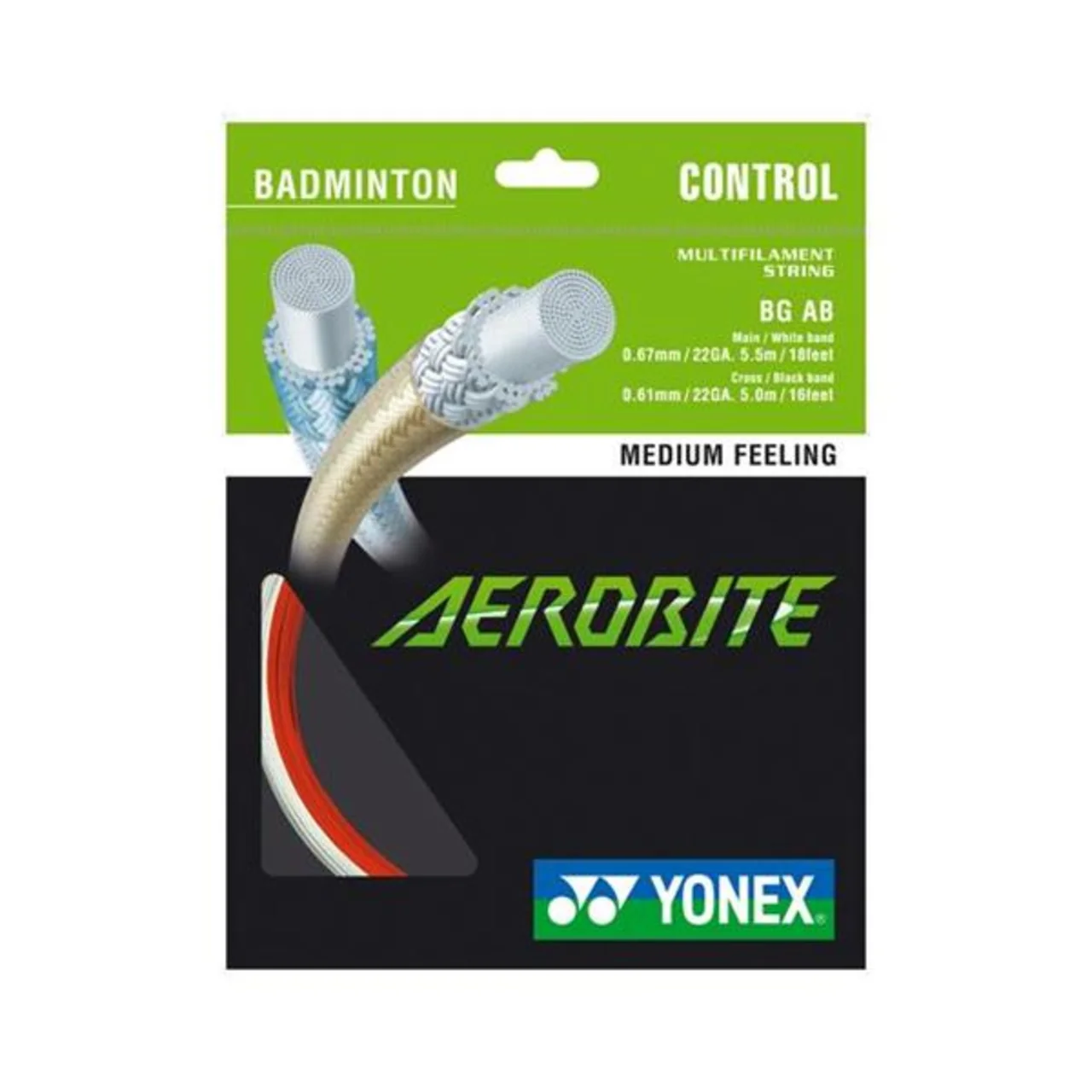 Yonex Aerobite 200m White/Red