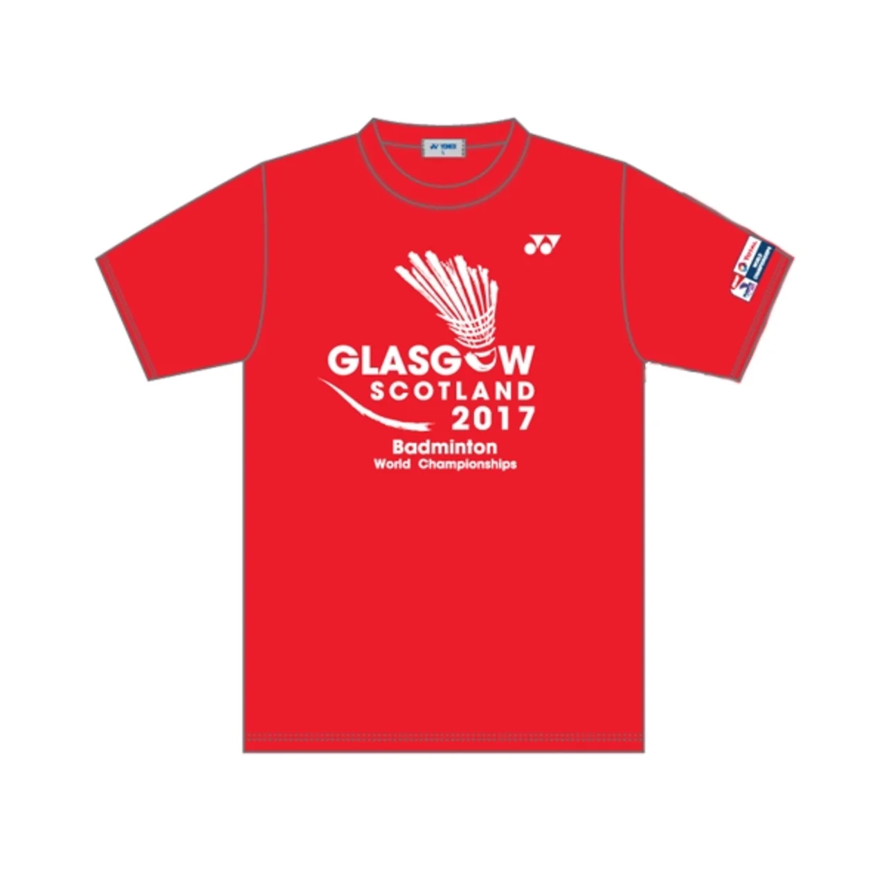 Yonex World Championship T-shirt Red