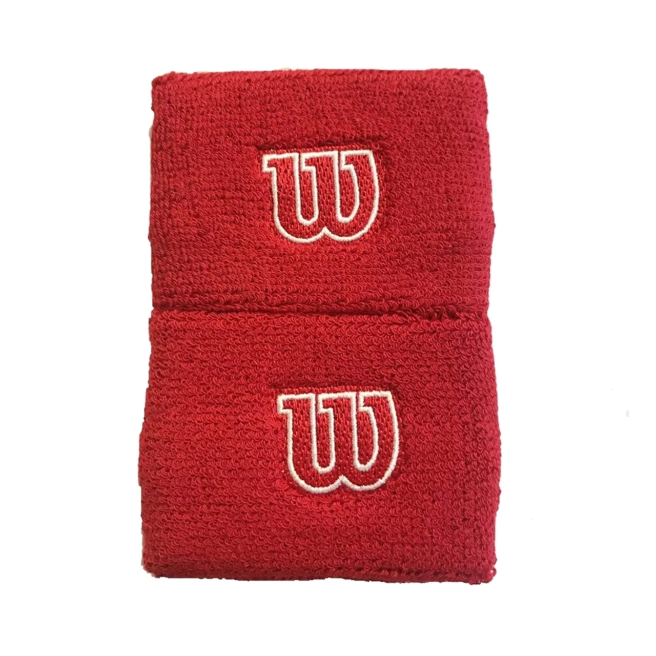 Wilson Wristband Short Red/White
