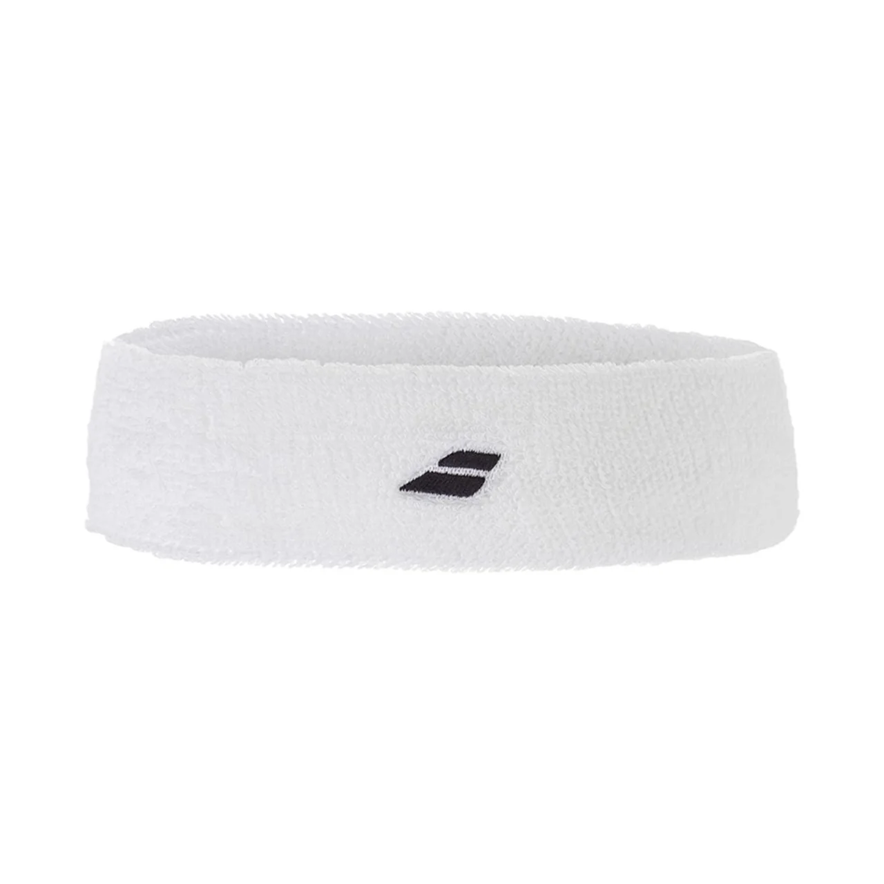 Babolat Headband White Black Logo