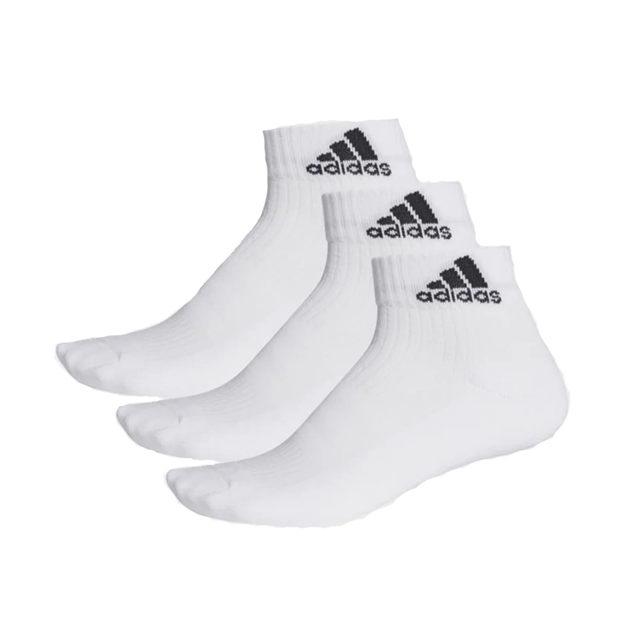 Adidas 3-Stripes Ankle Socks White 3-pack
