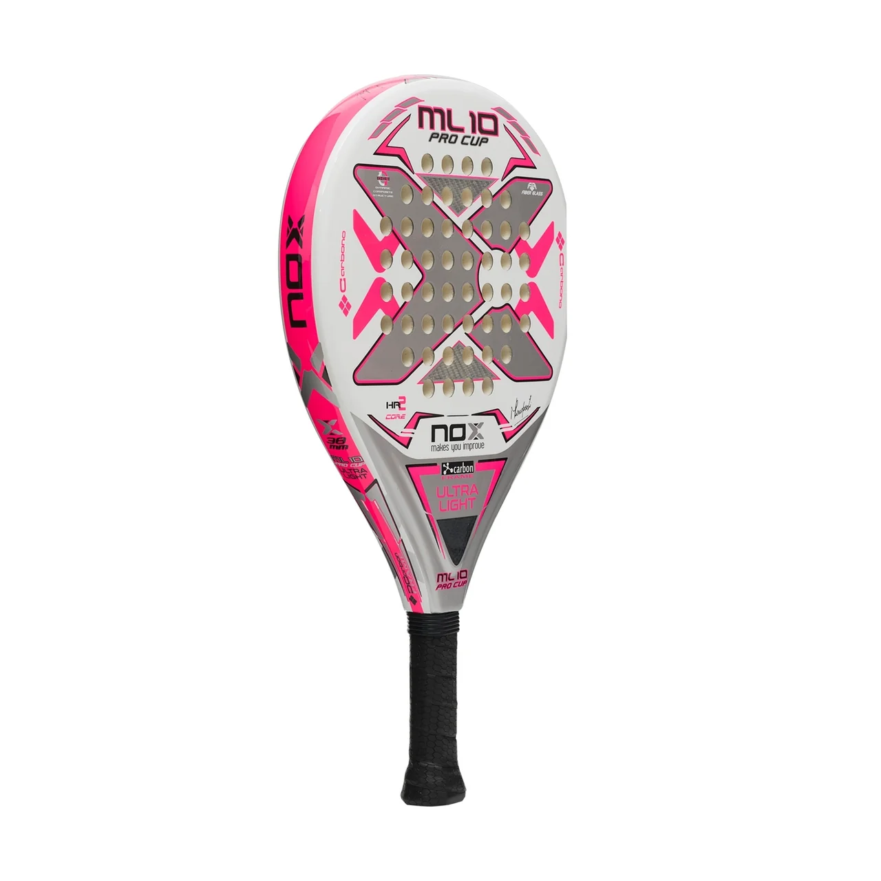 Nox ML 10 Pro Cup Ultra Light Silver/Pink