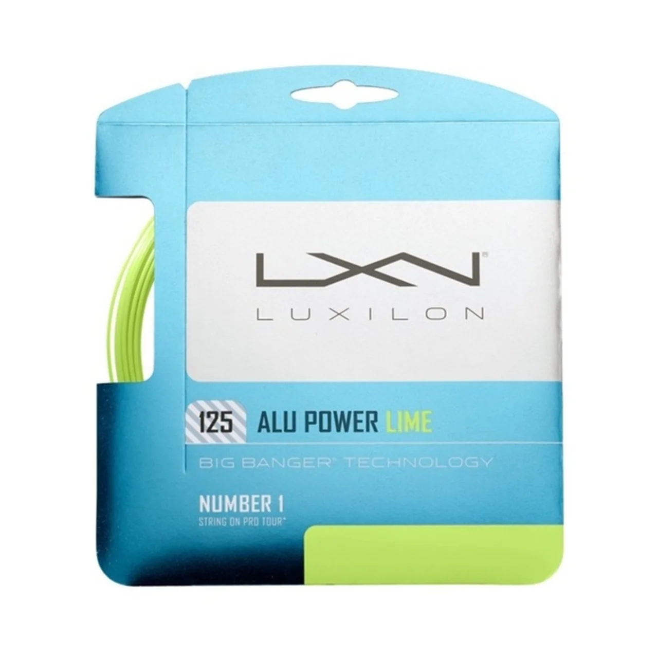 Luxilon Big Banger Alu Power Set LTD Lemon