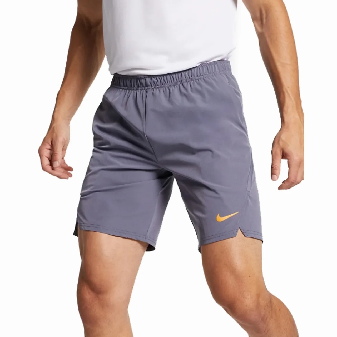 Nike Court Flex Ace 9'' Shorts Grey/Orange