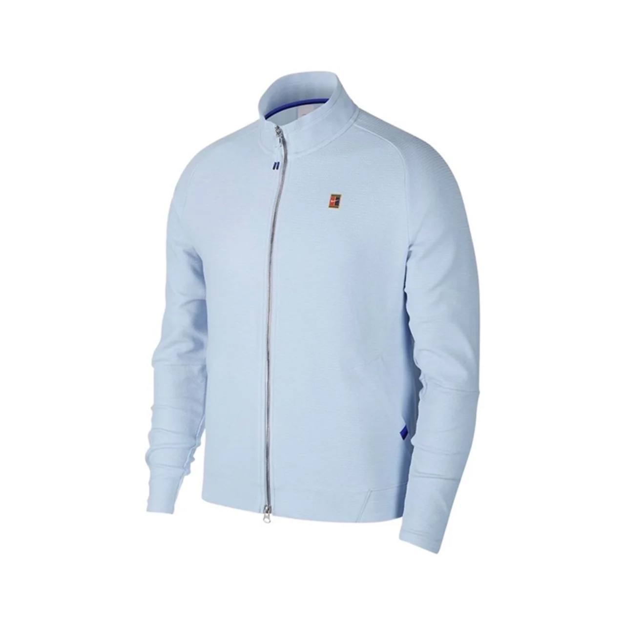 Nike Court Heritage Jacket Half Blue/White