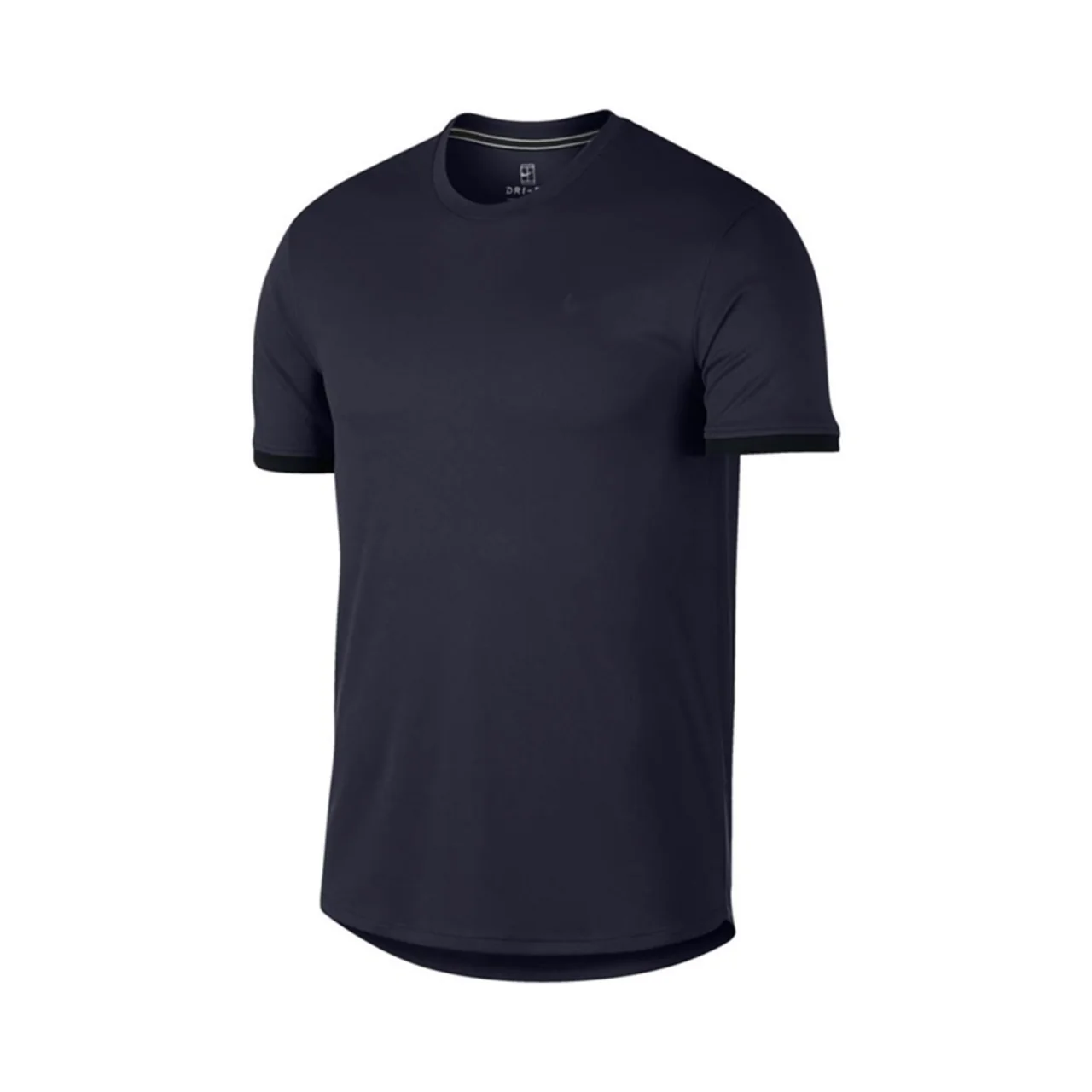 Nike Court Dry Colorblock Tee Navy Size S