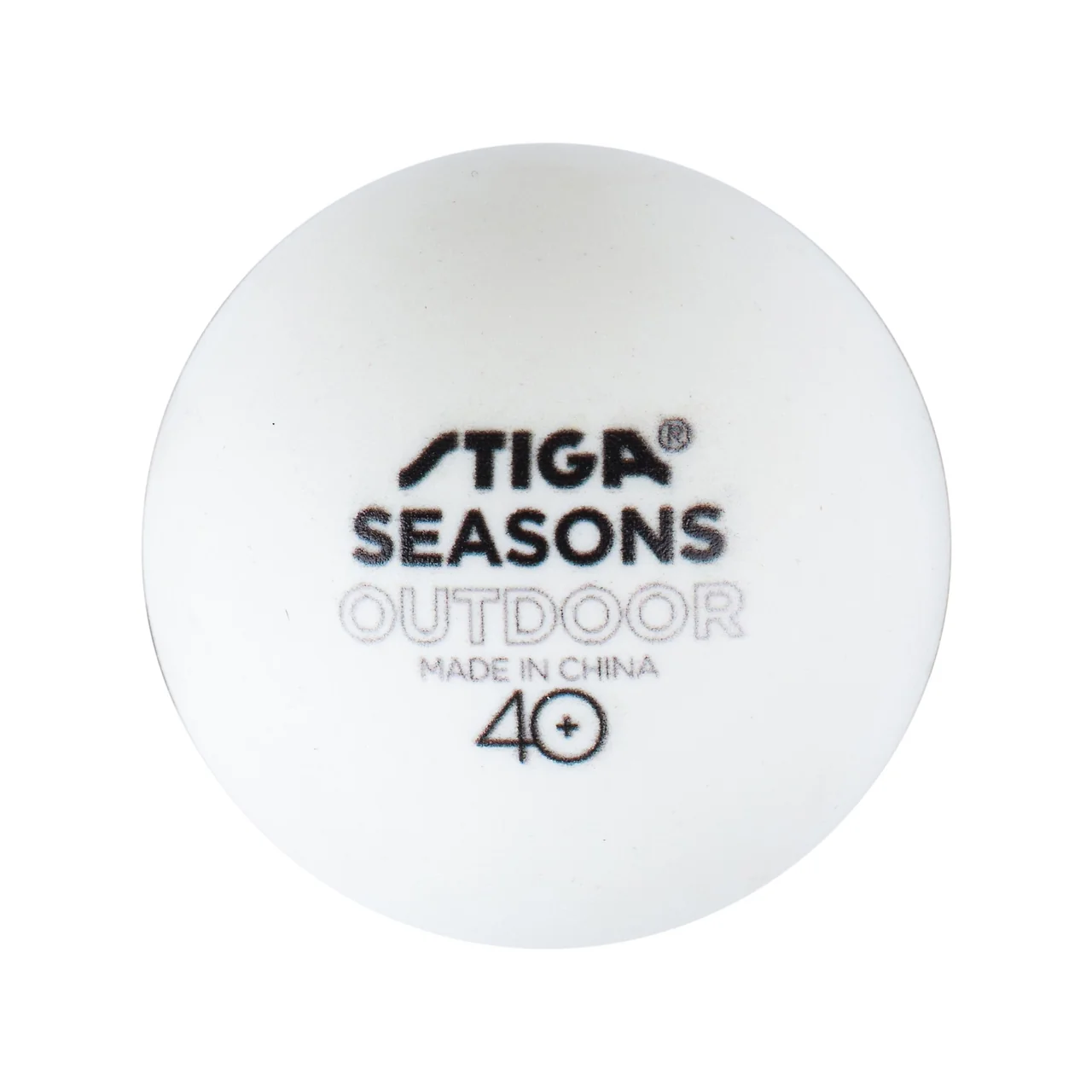 Stiga Seasons Outdoor - Blanc - 6 balles