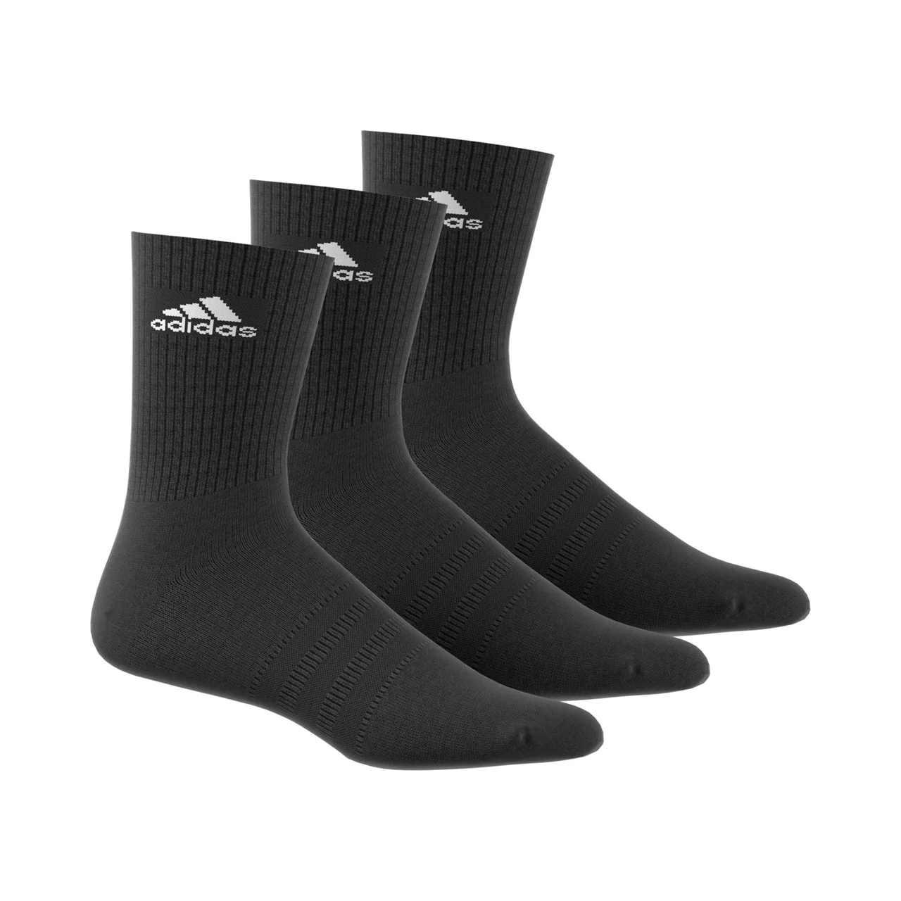 Adidas 3-Stripes Performance Crew Socks 3-pack Black