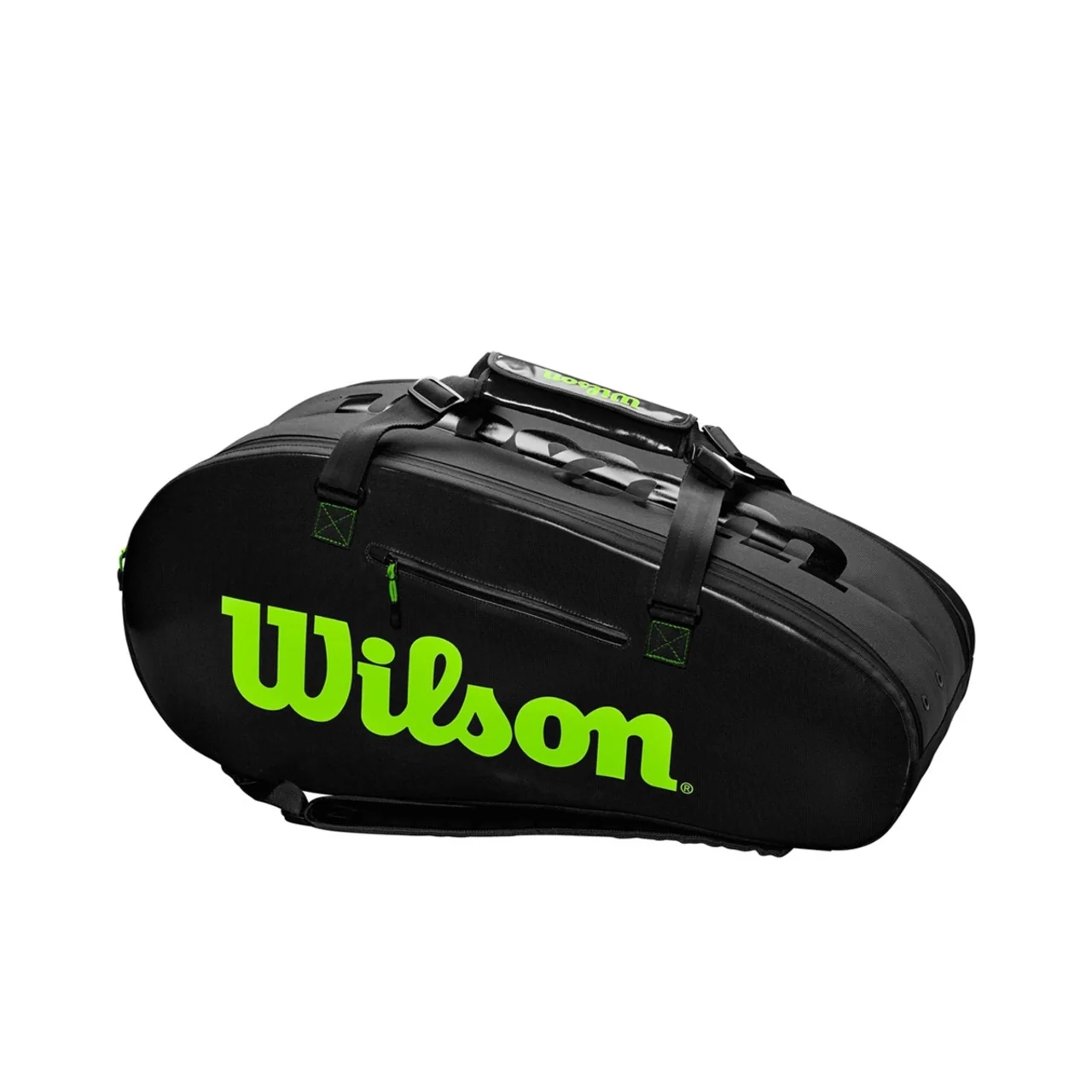 Wilson Super Tour 2 Large Comp Charcoal/Green